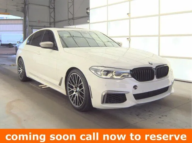 White 2020 BMW 5 Series M550i xDrive for sale in Gurnee, IL