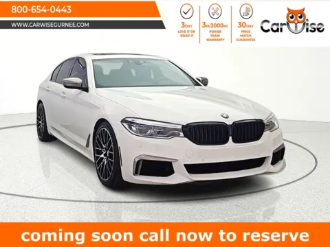 White 2020 BMW 5 Series M550i xDrive for sale in Gurnee, IL