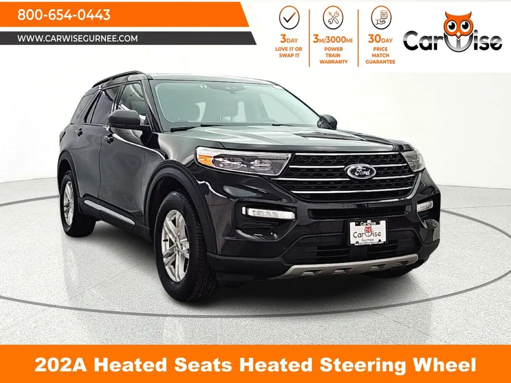 Black 2023 Ford Explorer XLT for sale in Gurnee, IL