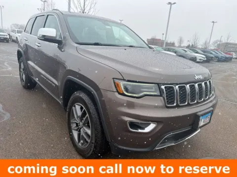 Brown 2017 Jeep Grand Cherokee Limited for sale in Gurnee, IL