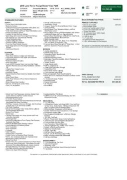 Another view of 2019 Land Rover Range Rover Velar P250 Base for sale in Gurnee, IL at CarWise Gurnee