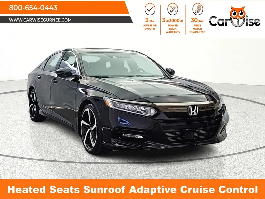 Black 2020 Honda Accord Sport for sale in Gurnee, IL