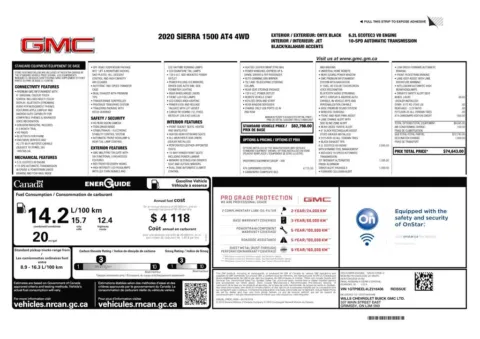 Another view of 2020 GMC Sierra 1500 AT4 for sale in Gurnee, IL at CarWise Gurnee