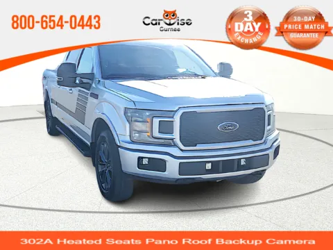 Silver 2018 Ford F-150 XLT for sale in Gurnee, IL