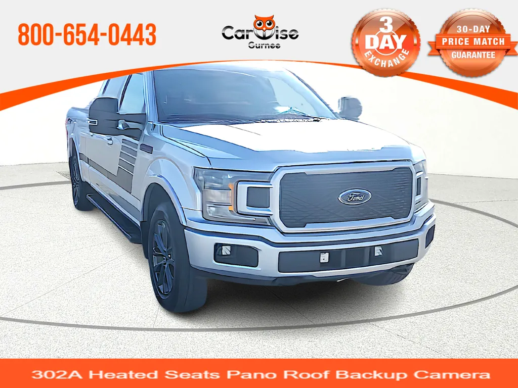 Silver 2018 Ford F-150 XLT for sale in Gurnee, IL