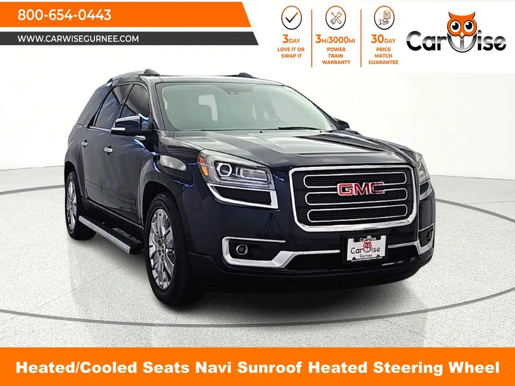 Blue 2017 GMC Acadia Limited for sale in Gurnee, IL