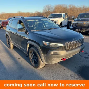 Black 2022 Jeep Cherokee Trailhawk for sale in Gurnee, IL
