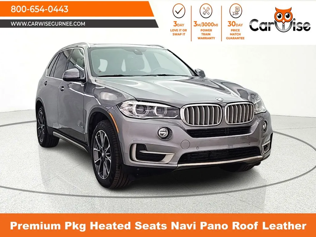 Gray 2018 BMW X5 xDrive35i for sale in Gurnee, IL