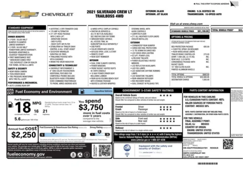 Another view of 2021 Chevrolet Silverado 1500 LT Trail Boss for sale in Gurnee, IL at CarWise Gurnee