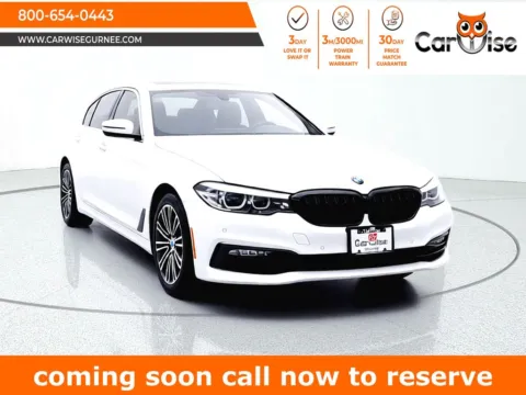 White 2018 BMW 5 Series 540i xDrive for sale in Gurnee, IL