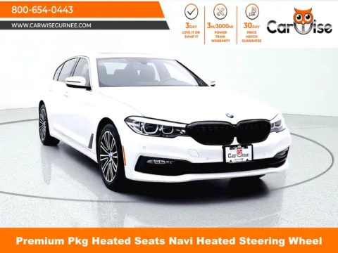 White 2018 BMW 5 Series 540i xDrive for sale in Gurnee, IL