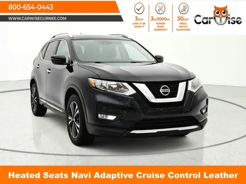 Black 2018 Nissan Rogue SL for sale in Gurnee, IL