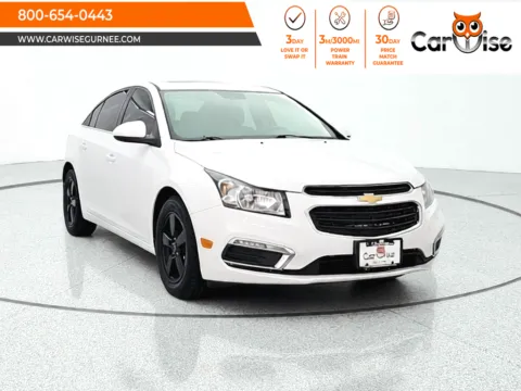 White 2015 Chevrolet Cruze 1LT for sale in Gurnee, IL