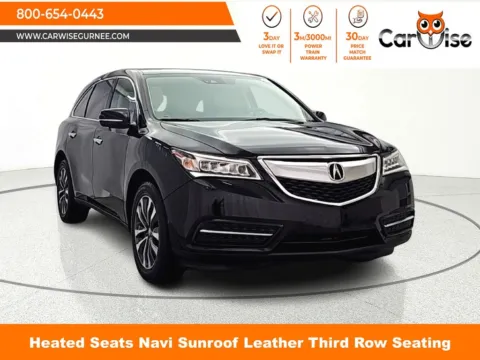 Black 2016 Acura MDX 3.5L for sale in Gurnee, IL