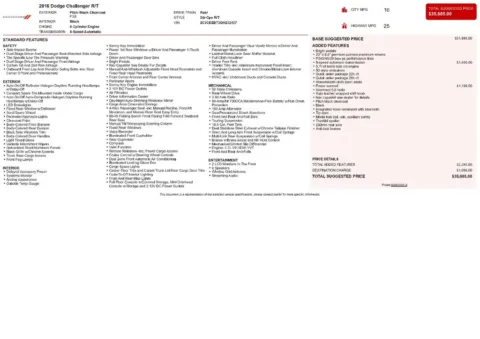Another view of 2016 Dodge Challenger R/T for sale in Gurnee, IL at CarWise Gurnee