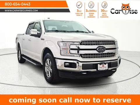 White 2019 Ford F-150 Lariat for sale in Gurnee, IL