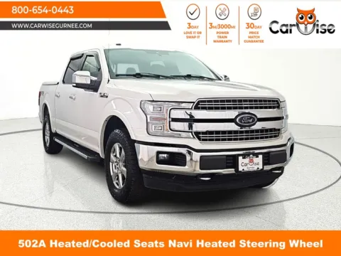White 2019 Ford F-150 Lariat for sale in Gurnee, IL
