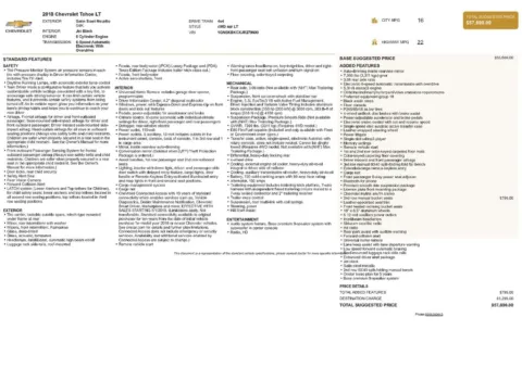 Another view of 2018 Chevrolet Tahoe LT for sale in Gurnee, IL at CarWise Gurnee