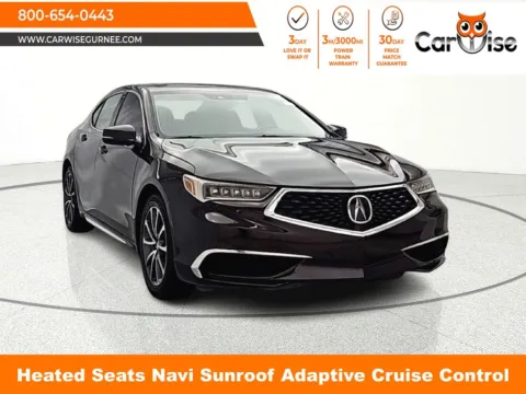 White 2018 Acura TLX 3.5L V6 for sale in Gurnee, IL