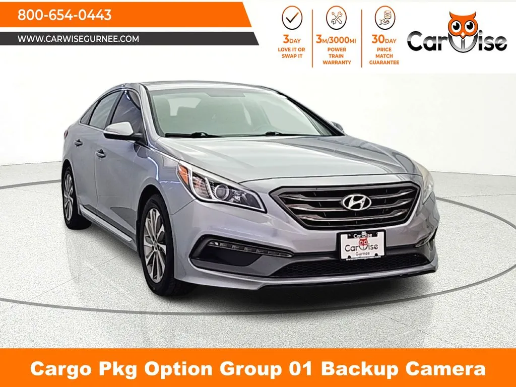Gray 2017 Hyundai Sonata Sport for sale in Gurnee, IL