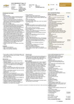 Another view of 2019 Chevrolet Tahoe LT for sale in Gurnee, IL at CarWise Gurnee