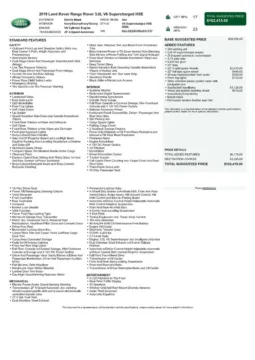 Another view of 2019 Land Rover Range Rover 3.0L V6 Supercharged HSE for sale in Gurnee, IL at CarWise Gurnee