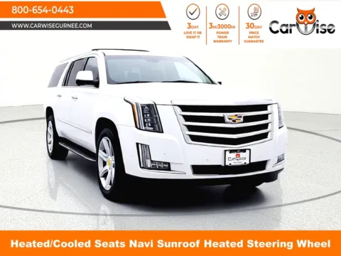 White 2019 Cadillac Escalade ESV Luxury for sale in Gurnee, IL