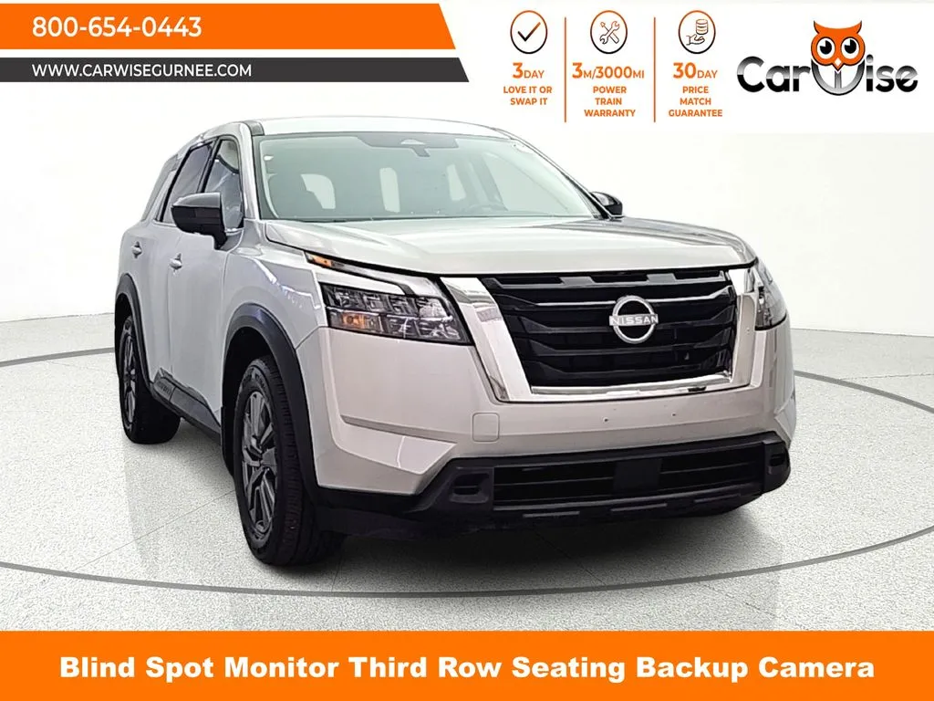 Silver 2024 Nissan Pathfinder S for sale in Gurnee, IL