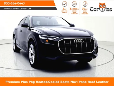 Black 2019 Audi Q8 3.0T Premium Plus for sale in Gurnee, IL