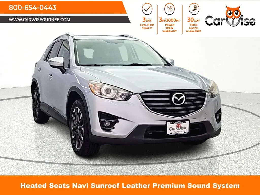 Silver 2016 Mazda CX-5 Grand Touring for sale in Gurnee, IL
