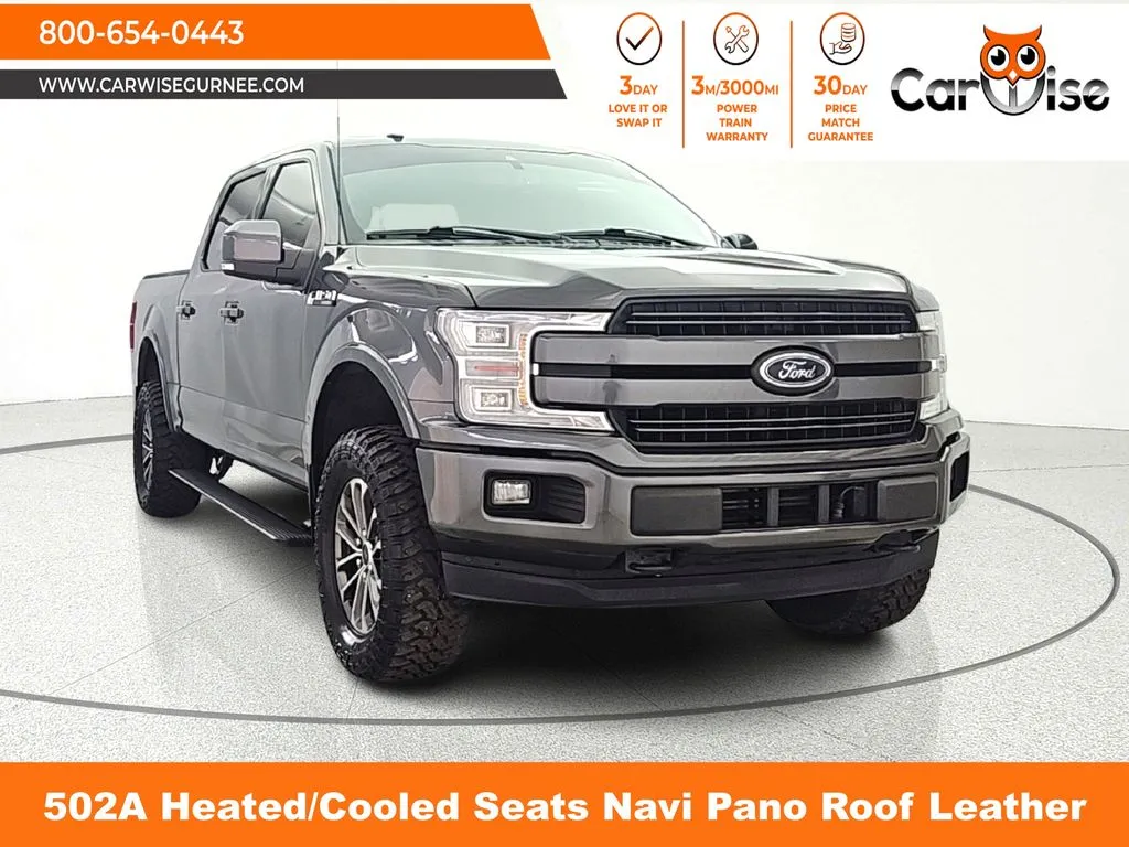 Gray 2019 Ford F-150 Lariat for sale in Gurnee, IL