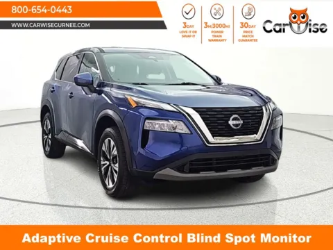 Blue 2023 Nissan Rogue SV for sale in Gurnee, IL