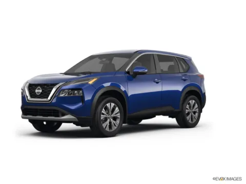 Blue 2023 Nissan Rogue SV for sale in Gurnee, IL