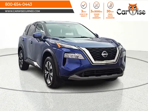 Blue 2023 Nissan Rogue SV for sale in Gurnee, IL