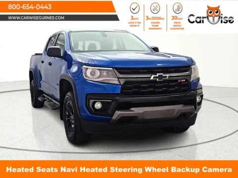 Blue 2021 Chevrolet Colorado Z71 for sale in Gurnee, IL