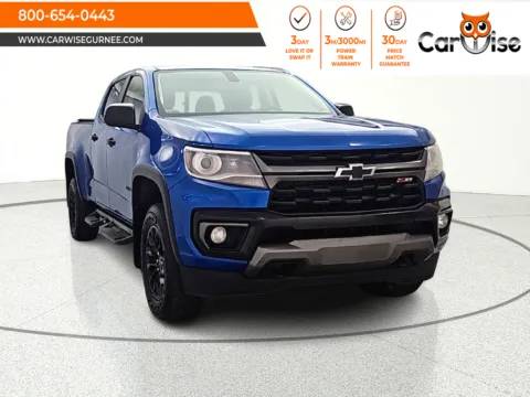 Blue 2021 Chevrolet Colorado Z71 for sale in Gurnee, IL