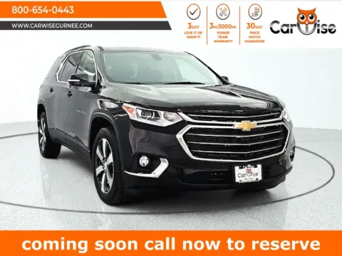Black 2020 Chevrolet Traverse 3LT for sale in Gurnee, IL