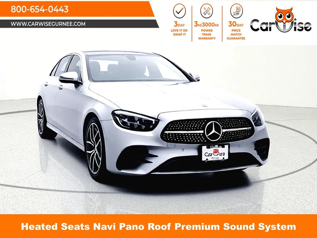 Black 2021 Mercedes-Benz E-Class E 350 for sale in Gurnee, IL