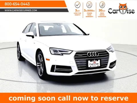 White 2017 Audi A4 2.0T Premium Plus for sale in Gurnee, IL