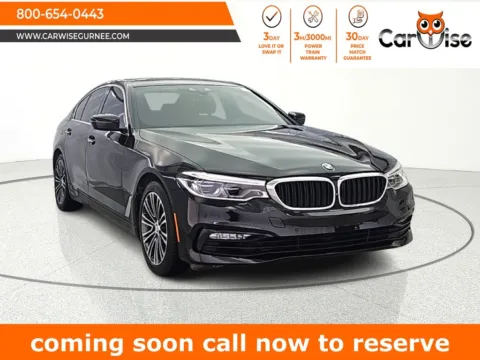 Black 2017 BMW 5 Series 540i xDrive for sale in Gurnee, IL