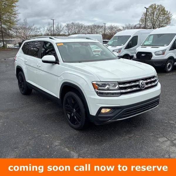 White 2019 Volkswagen Atlas 3.6L V6 SE for sale in Gurnee, IL