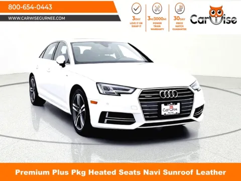 White 2018 Audi A4 2.0T for sale in Gurnee, IL