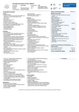 Another view of 2018 Mercedes-Benz E-Class E 400 for sale in Gurnee, IL at CarWise Gurnee