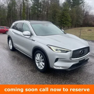 Silver 2019 INFINITI QX50 ESSENTIAL for sale in Gurnee, IL
