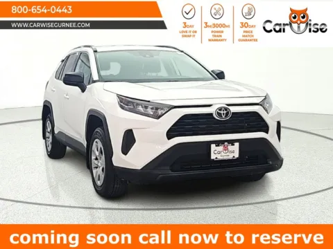 White 2021 Toyota RAV4 LE for sale in Gurnee, IL