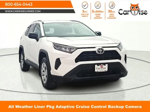 White 2021 Toyota RAV4 LE for sale in Gurnee, IL