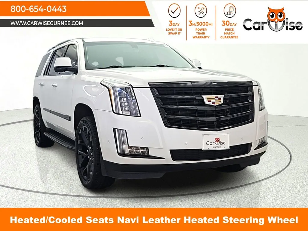 White 2017 Cadillac Escalade for sale in Gurnee, IL