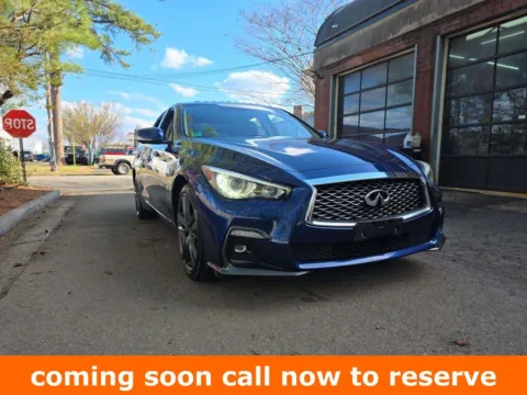 Blue 2019 INFINITI Q50 3.0t Signature Edition for sale in Gurnee, IL