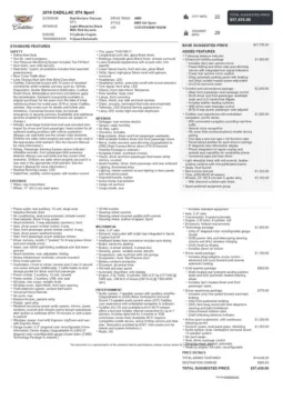 Another view of 2019 Cadillac XT4 Sport for sale in Gurnee, IL at CarWise Gurnee