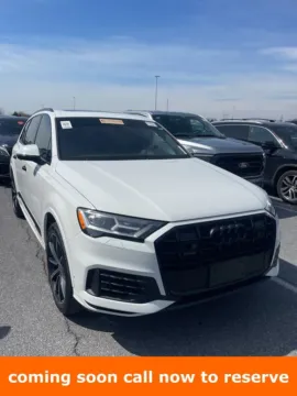 White 2021 Audi Q7 55 Premium Plus for sale in Gurnee, IL